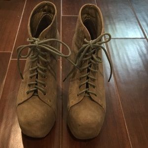 Jeffery Campbell Lita Platform Heels Size 7